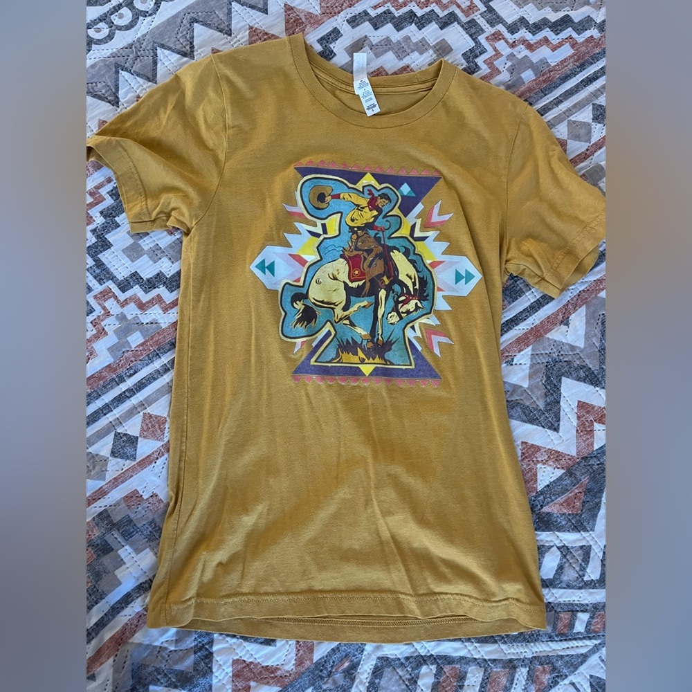 Mustard Bronc Tee